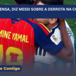 A DOR É IMENSA, DIZ MESSI SOBRE A DERROTA NA COPA DO MUNDO
