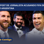 CR7 CURTE POST DE JORNALISTA ACUSANDO FIFA DE BENEFICIAR ARGENTINA