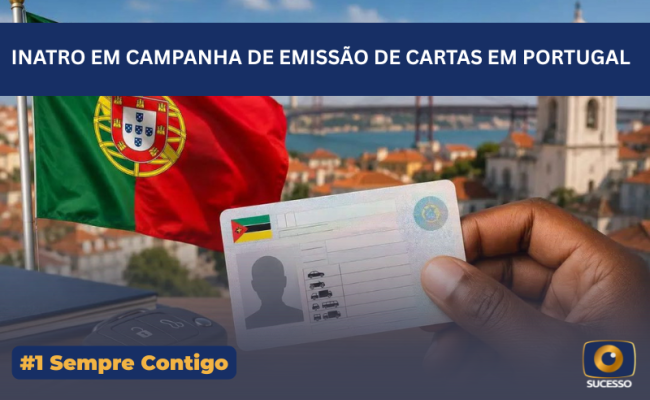 INATRO EM CAMPANHA DE EMISSÃO DE CARTAS EM PORTUGAL